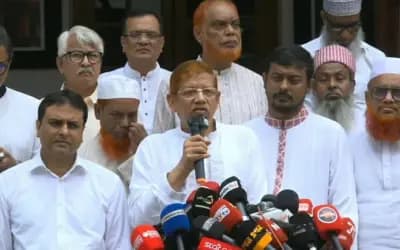 দ্বিতীয় লংমার্চের তারিখ ঘোষণা ১১ দলীয় ঐক্যের  