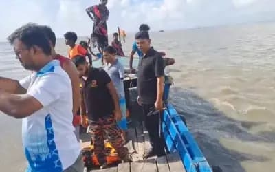 সিরাজগঞ্জে বালুবোঝাই বলগেট ডুবে দুজন নিখোঁজ