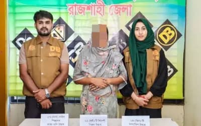 রাজশাহীতে ম্যাগাজিন, বিদেশী পিস্তল উদ্ধার; গ্রেফতার-১