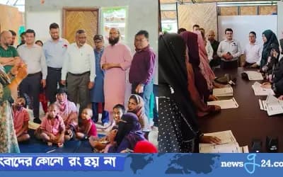 শাহজাদপুরে সিএসএফ সেন্টার পরিদর্শনে স্বাস্থ্য বিভাগের ঊর্ধ্বতন কর্মকর্তারা
