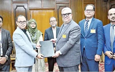 কেন্দ্রীয় ব্যাংকের সঙ্গে পুনঃ অর্থায়ন চুক্তি সই মধুমতি ব্যাংকের
