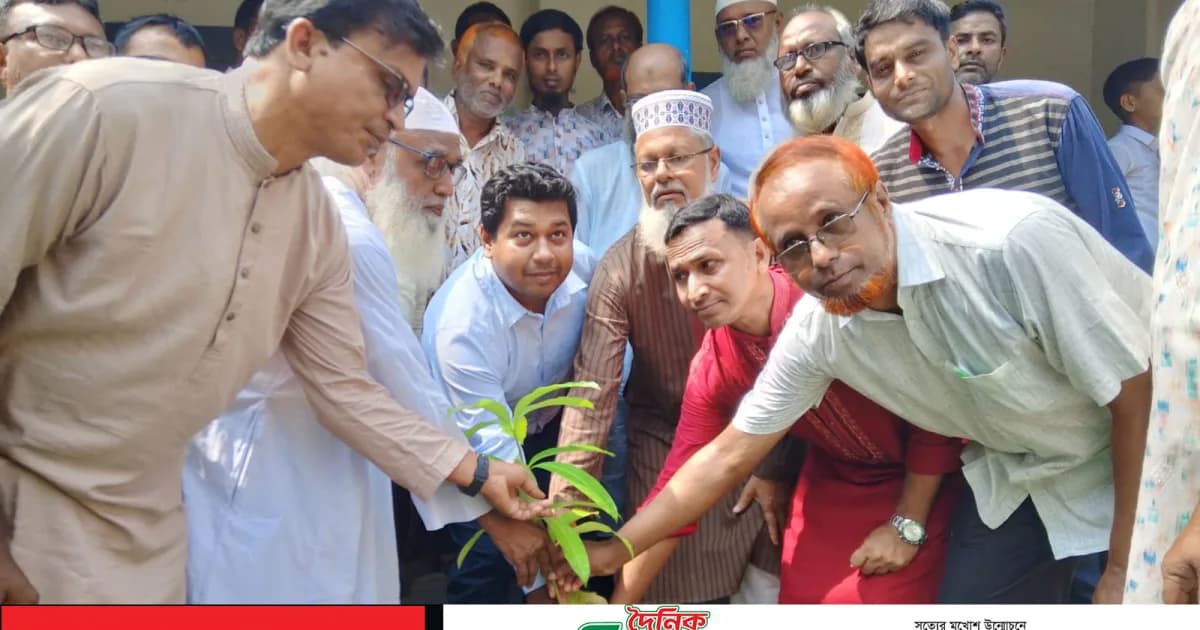 সিংড়ায় বিলদহর উচ্চ বিদ্যালয়ে বৃক্ষরোপণ কর্মসূচি অনুষ্ঠিত