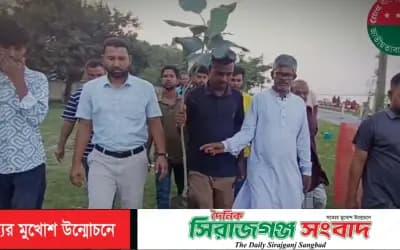 সিরাজগঞ্জে যমুনার পাড়ে ছাত্রদলের বৃক্ষরোপণ কর্মসূচি,সবুজ-সুন্দর পরিবেশ গড়তে তরুণদের এগিয়ে আসার আহবান