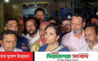 দুর্নীতি-চাঁদাবাজি নির্মূলে সরকার প্রয়োজনীয় সব পদক্ষেপ নেবে: সিরাজগঞ্জে সমাজকল্যাণ প্রতিমন্ত্রী