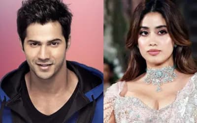 বরুণ-জাহ্নবীকে চমকে দিতে ‘কফি কাউচে’ কে এলেন