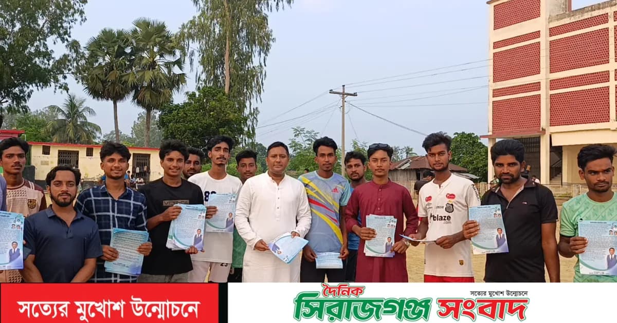 সিংড়ায় ইটালী ইউপি চেয়ারম্যান প্রার্থী সবুজের মোটরসাইকেল শোডাউন ও গণসংযোগ