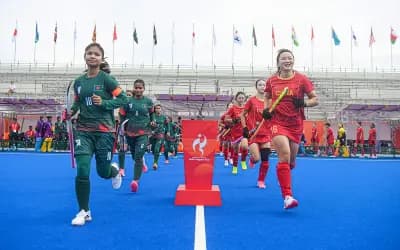 প্রথম ম্যাচেই ১৩ গোল হজম হকির মেয়েদের