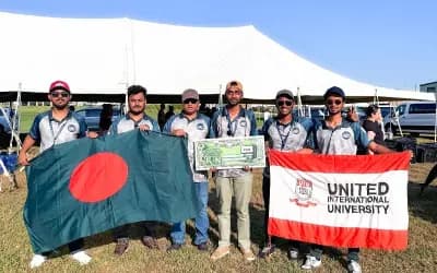 যুক্তরাষ্ট্রে প্রতিযোগিতা, চতুর্থ স্থানে ইউনাইটেড ইন্টারন্যাশনাল ইউনিভার্সিটির এরিয়াল রোবোটিকস টিম