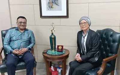 ইউসিএসআই ইউনিভার্সিটির উপাচার্য সিতি হামিশাহর বাংলাদেশ সফর