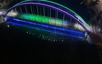 বেগুনবাড়ী খালে সোয়া ১৩ কোটি টাকার পদচারী–সেতু, উদ্বোধন আজ