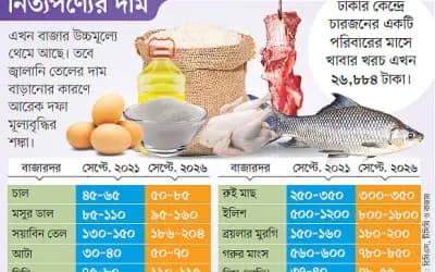 চার বছর ধরে চড়া বাজার, দরকার ভিন্ন উদ্যোগ