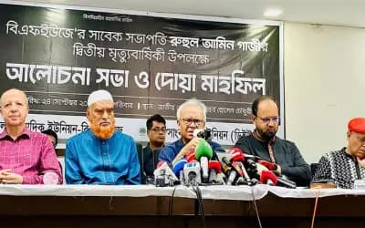 ফ্যাসিবাদের পুনরুত্থান হলে কেউ রক্ষা পাবেন না, ন্যূনতম বোঝাপড়ার আহ্বান রিজভীর