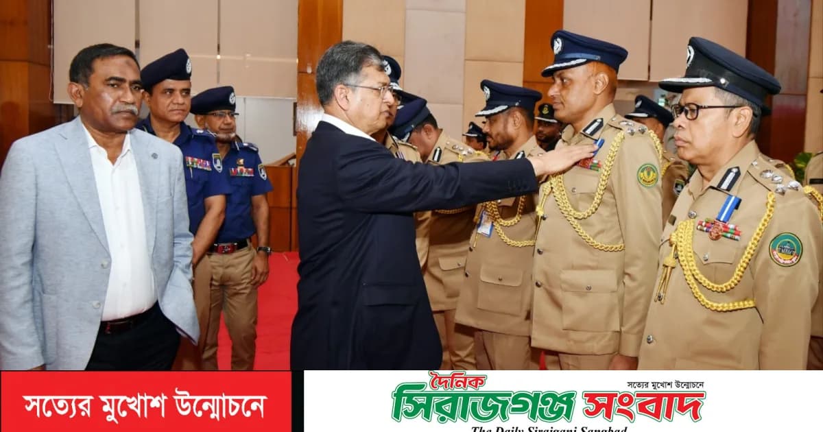 পিপিএম-সেবা পদক পেলেন রাজশাহী রেঞ্জের ডিআইজি আশিক সাঈদ