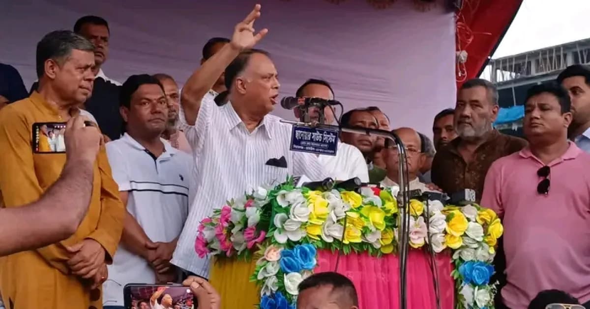 বিএনপিকে হুমকি-ধমকি দিয়ে লাভ হবে না: ইকবাল হাসান মাহমুদ টুকু