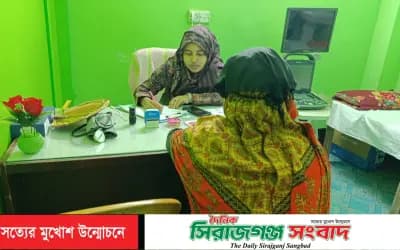 সলঙ্গায় গর্ভবতী চেক-আপ সমাবেশে আলোচনা রাখেন ডা: তৃপ্তি