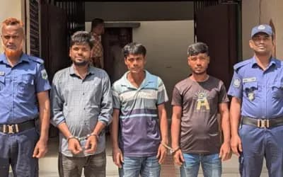 সিরাজগঞ্জে সাইবার সুরক্ষা আইনের মামলাসহ পৃথক মামলায় গ্রেফতার ৩