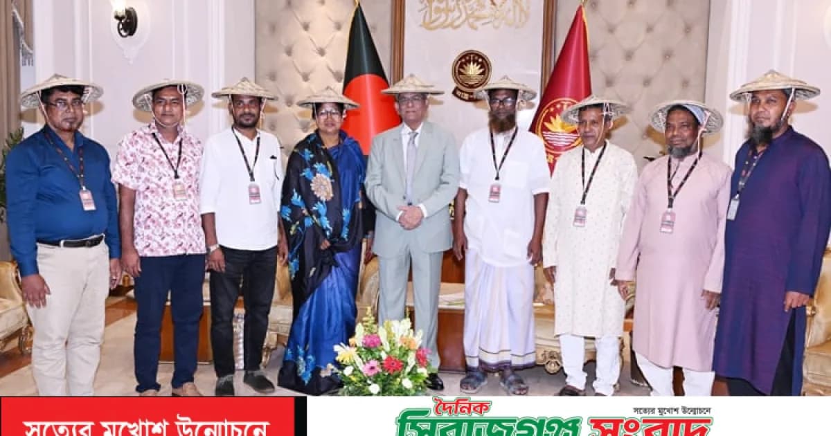 স্বার্থ সংরক্ষণে জাতীয় পর্যায়ে কৃষকদের কেন্দ্রীয় সংগঠন গড়ে তোলার আহ্বান রাষ্ট্রপতির