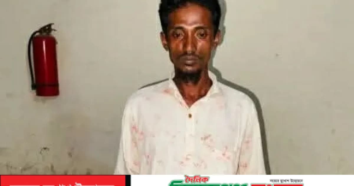 তাড়াশে মাদকবিরোধী অভিযানে গাঁজাসহ যুবক আটক