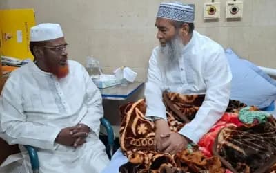 এমপি মুজিবুর রহমানকে দেখতে হাসপাতালে জামায়াত সেক্রেটারি 