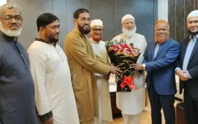 তুরস্ক সফর শেষে দেশে ফিরলেন জামায়াত আমির 