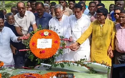 উল্লাপাড়ায় শহীদ জেহাদের কবর জিয়ারত ও শ্রদ্ধা নিবেদন করলেন বিএনপির শীর্ষ নেতারা