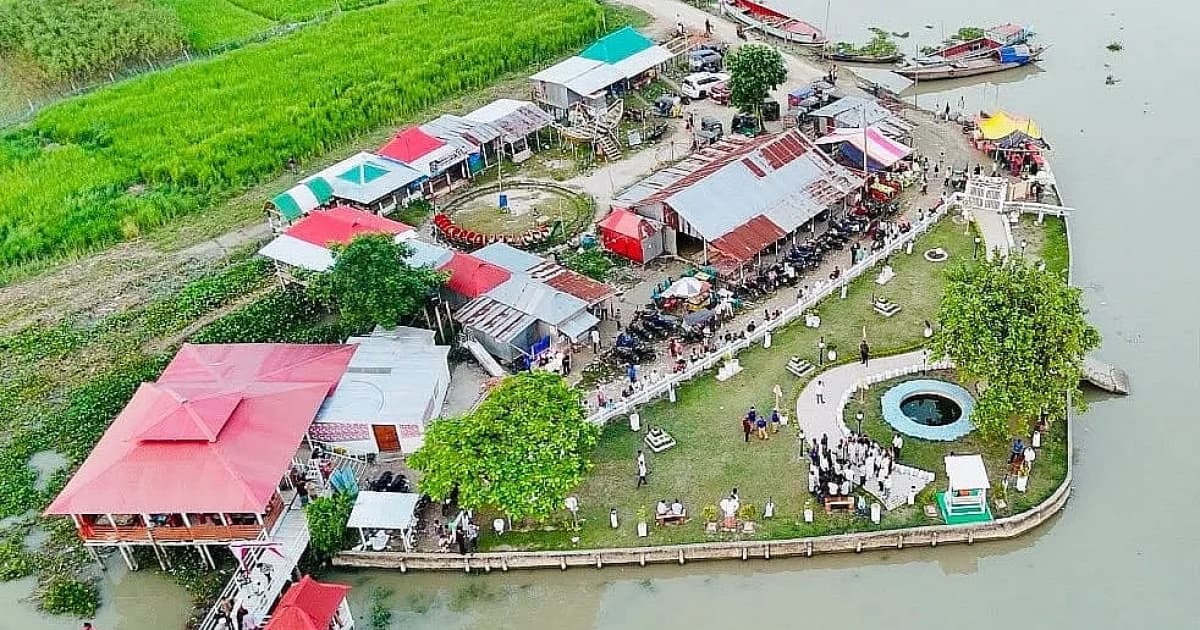 যেখানে উপভোগ করা যাবে মেঘনার সৌন্দর্য