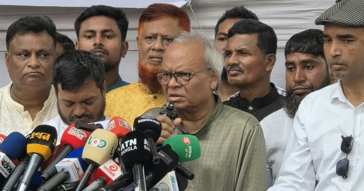 নিজেদের দ্বন্দ্ব ঢাকতে বিরোধী দল রাজপথে আন্দোলনের নাটক করছে: রিজভী