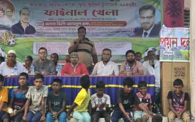 রায়গঞ্জে আরাফাত রহমান কোকো স্মৃতি ফুটবল টুর্নামেন্টের ফাইনাল অনুষ্ঠিত