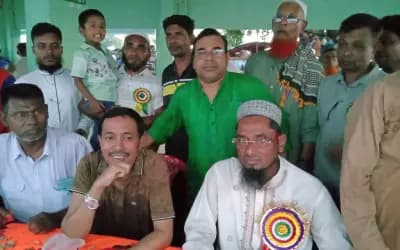 মরহুম আরাফাত রহমান কোকো স্মৃতি স্মরণে হাদল বড় বিল সৈকতে পানশী নৌকা বাইচ; সিজন-৪’ অনুষ্ঠিত