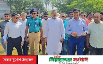 প্রধানমন্ত্রীর রাজশাহী সফর ঘিরে মাদরাসা মাঠে শেষ মুহূর্তের প্রস্তুতি, পরিদর্শনে RDA চেয়ারম্যান