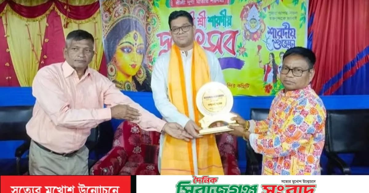 ঠাকুরগাঁওয়ে পূজামণ্ডপ পরিদর্শনে জেলা প্রশাসন