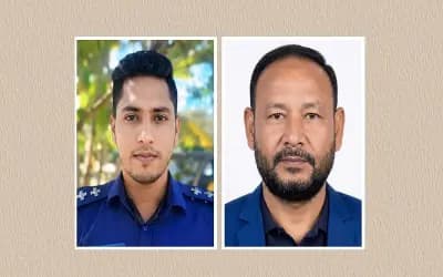 মাদক কারবারিকে আটক করে থানায় ফিরছিলেন, কাভার্ড ভ্যানের চাপায় এসআইসহ নিহত ২
