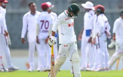 বাংলাদেশের ব্যাটিংয়ে ধস, ৭ উইকেটে তুললো মাত্র ৫৯
