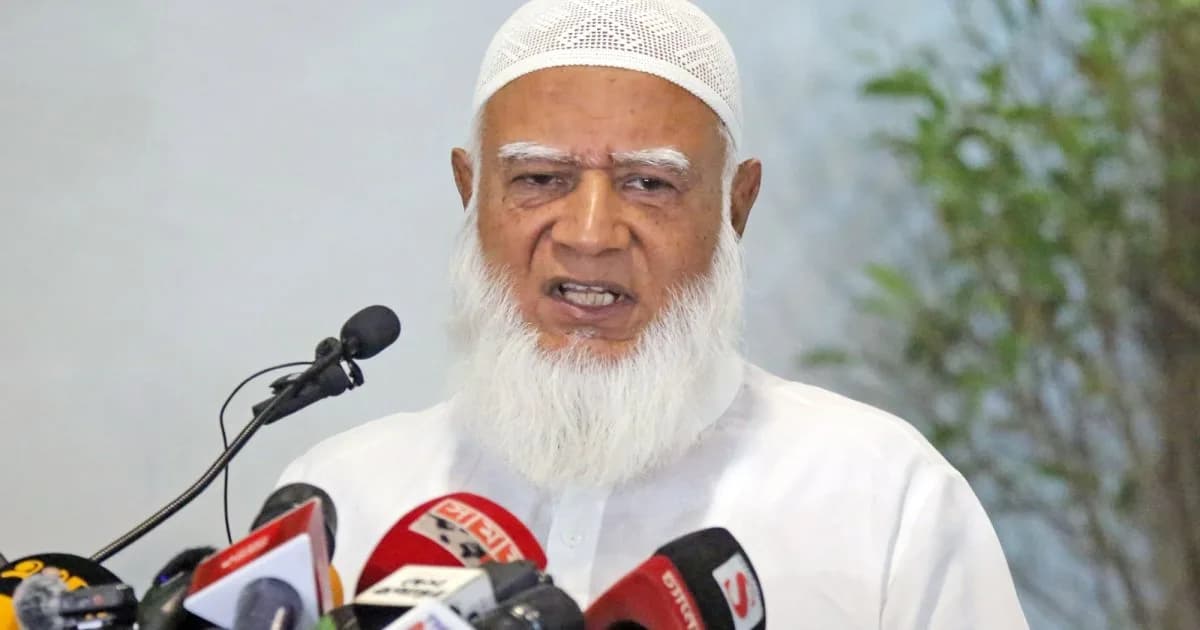 জামায়াত আমিরের প্রশ্ন, দেশ কোন পথে?