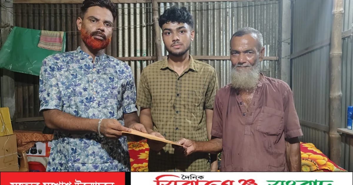 জিপিএ-৫ পাওয়া চা বিক্রেতার ছেলের পাশে যুবদল নেতা মিজান