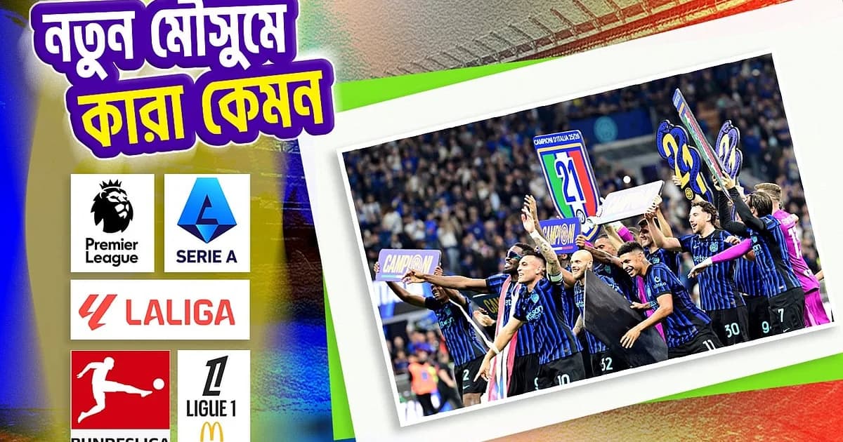 এবারও ফেবারিট ইন্টার, লড়াইয়ে থাকবে নাপোলি-মিলান-জুভেন্টাসও