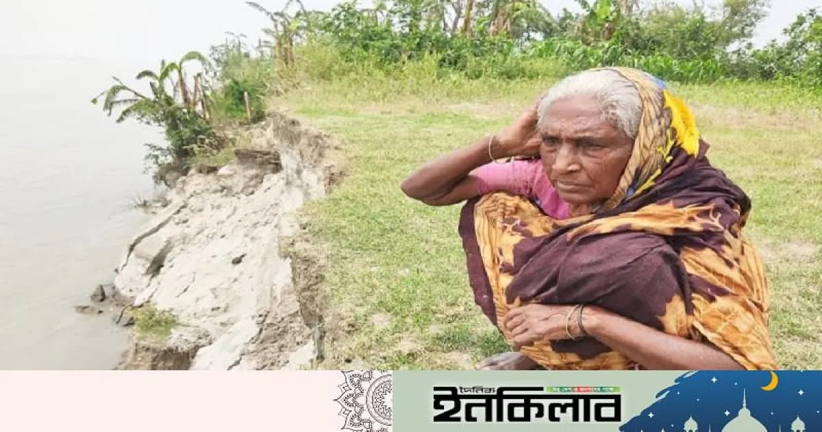 শাহজাদপুরে যমুনার তান্ডবে ৬টি গ্রামের ২৫০ হেক্টর ফসলি জমি বিলিন
