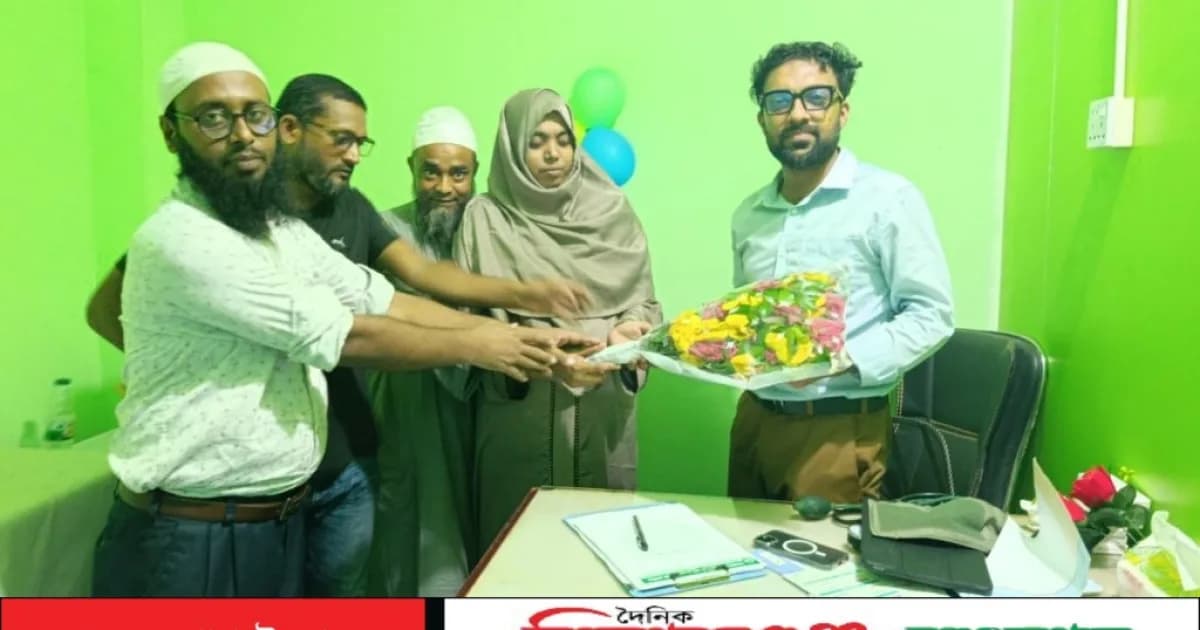 স্বাস্থ্যসেবায় অবদান রাখতে সলঙ্গা ডায়াগনস্টিক সেন্টারের উদ্বোধন