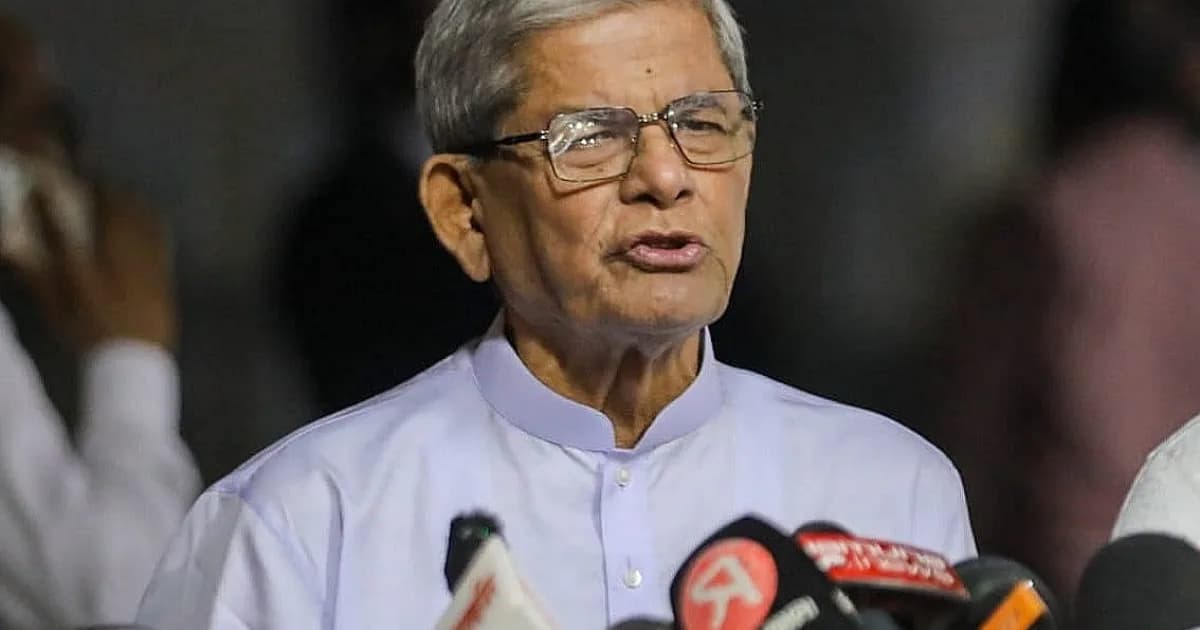মির্জা ফখরুল: পৌরসভার চেয়ারম্যান থেকে হচ্ছেন রাষ্ট্রপতি