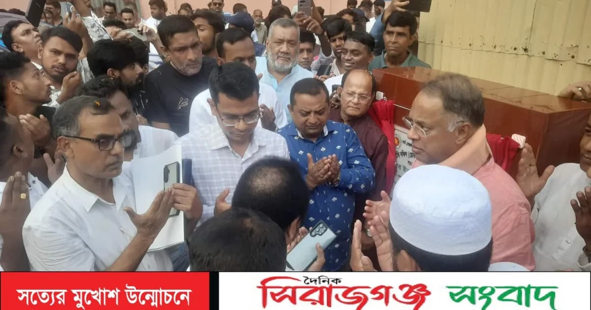 ধানবান্ধী দক্ষিণ ডোবাপাড়া আরসিসি ড্রেন ও রাস্তা নির্মাণ কাজের শুভ উদ্বোধন করলেন বিদুৎ মন্ত্রী ইকবাল হাসান মাহমুদ টুকু