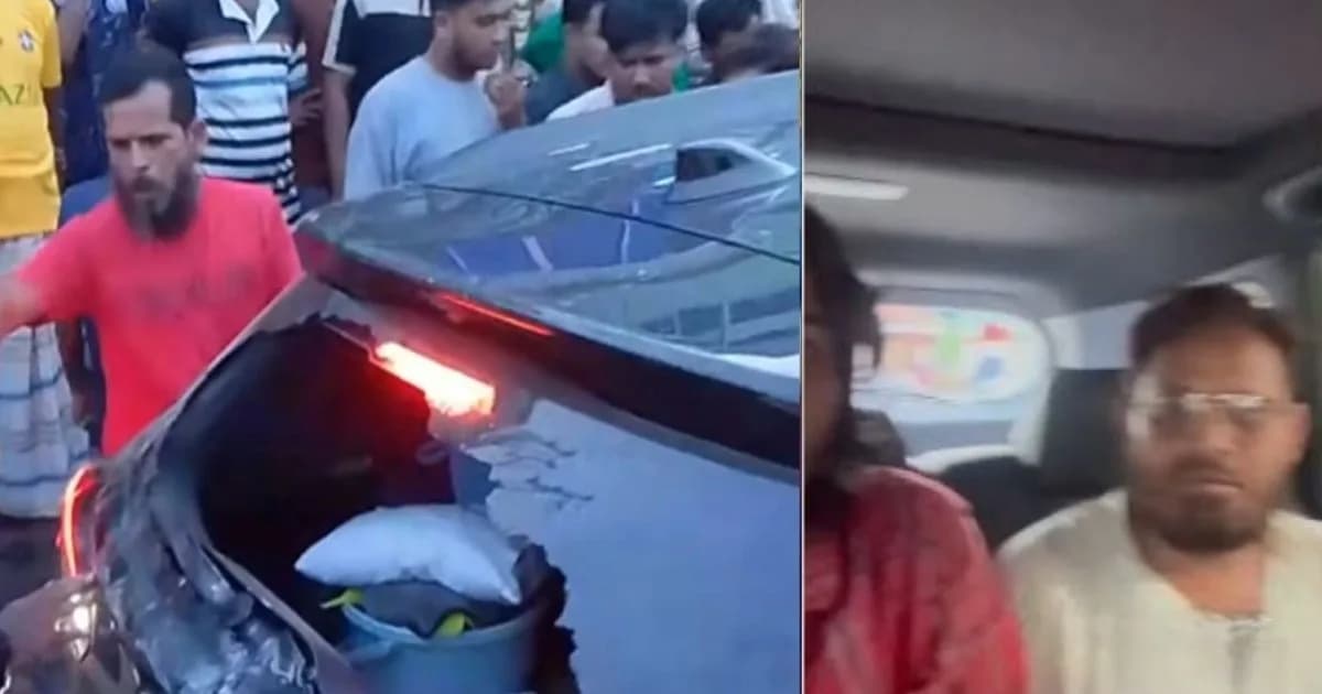 সিরাজগঞ্জে এমপি আইনুলের ওপর হামলা, ইট-পাটকেলে ভাঙলো গাড়ির কাঁচ
