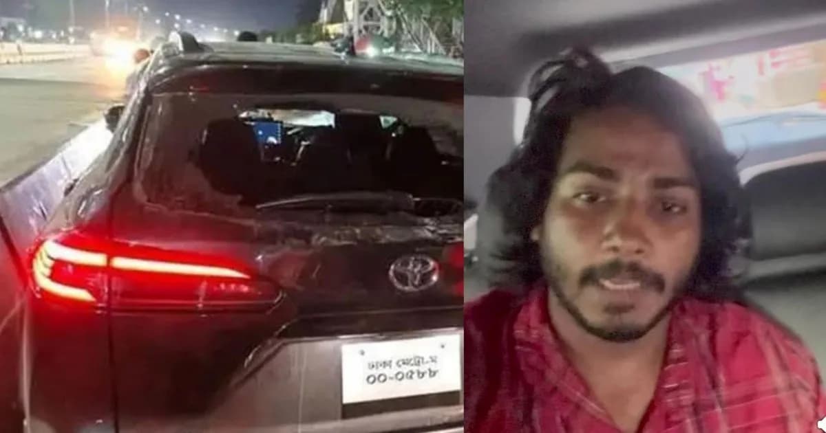 যে কারণে সরকারদলীয় এমপির গাড়িতে ভাঙচুর চালিয়েছে উত্তেজিত লোকজন