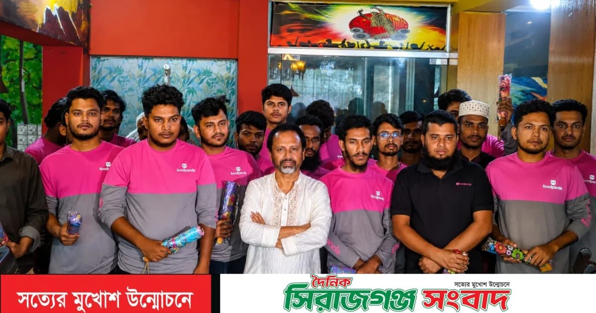 ফুডপান্ডা রাইডারদের নিরাপত্তা নিশ্চিতের দাবি বিএনপি নেতা সাইদুর রহমান বাচ্চুর