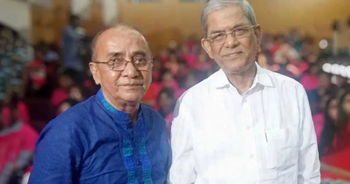 মঞ্চের নায়ক থেকে রাষ্ট্রপতি, মির্জা ফখরুলের অজানা স্মৃতি জানালেন ছটকু আহমেদ
