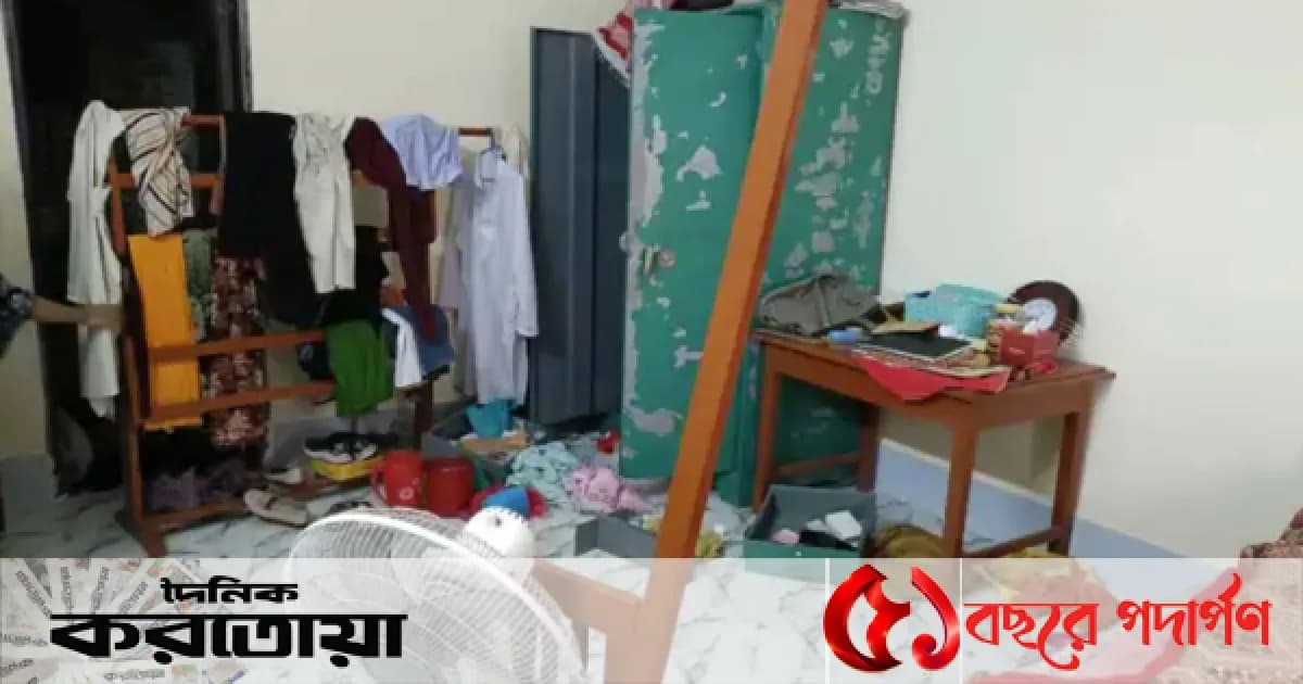 সিরাজগঞ্জের সলঙ্গায় মাদ্রাসা শিক্ষকের বাড়িতে চুরি
