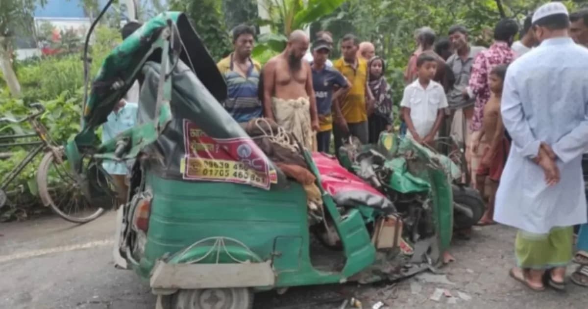 সিরাজগঞ্জে ট্রাকের পেছনে সিএনজির ধাক্কায় নিহত ২ | সারাদেশ | বাংলা এডিশন