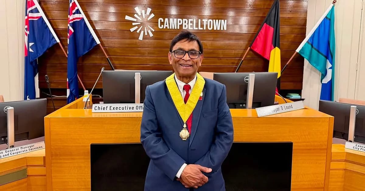 সিডনির ক্যাম্পবেলটাউন সিটির ডেপুটি মেয়র হলেন মাসুদ চৌধুরী