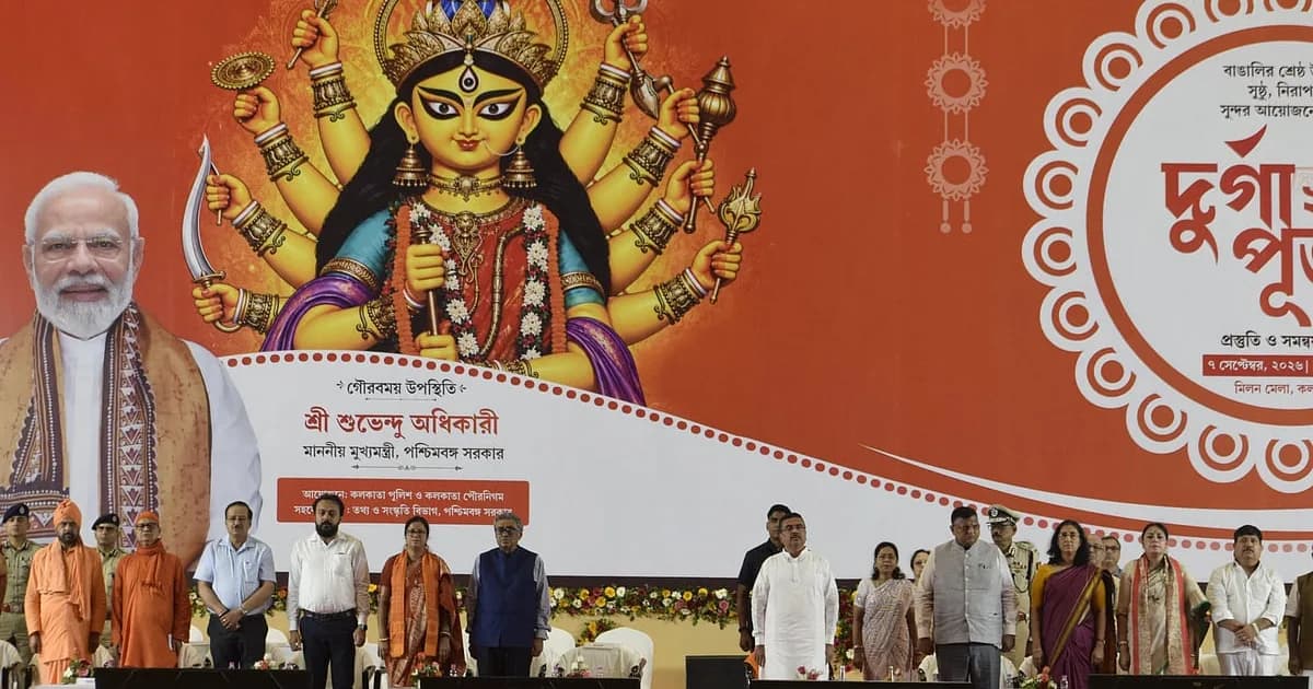 এবার কলকাতার রেড রোডে ‘পূজা কার্নিভ্যাল’ হচ্ছে না, ঘোষণা শুভেন্দুর