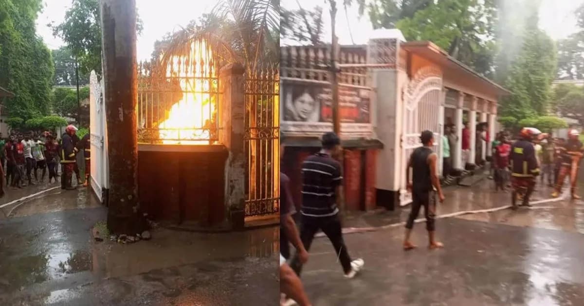 বজ্রপাত থেকে বিদ্যুৎমন্ত্রী টুকুর বাসায় আগুন