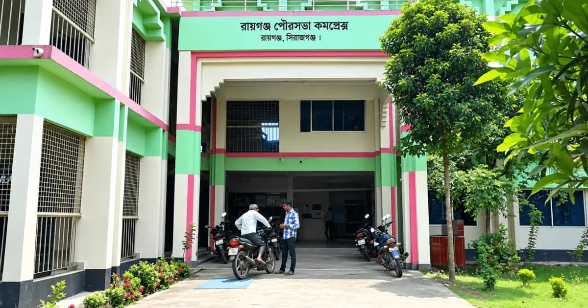 কর্মকর্তা সংকটে সিরাজগঞ্জের রায়গঞ্জ পৌরসভা স্থবির ঃ সেবা না পেয়ে ভোগান্তিতে পৌরবাসী
